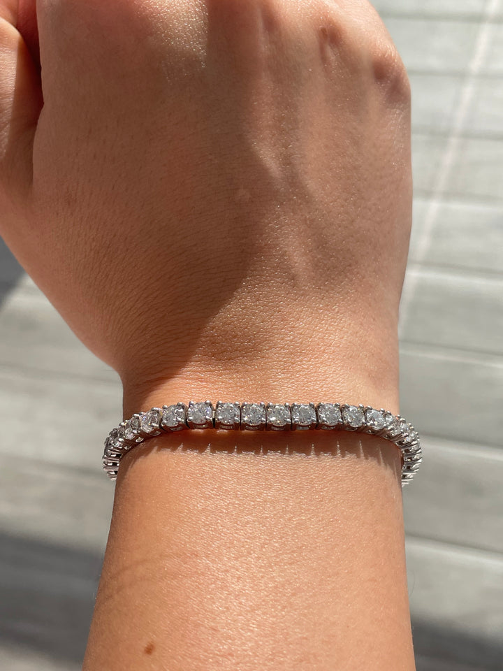 צמיד טניס 9 קראט יהלומים מעבדה