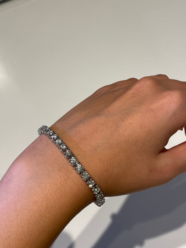 צמיד טניס 7 קראט מעבדה