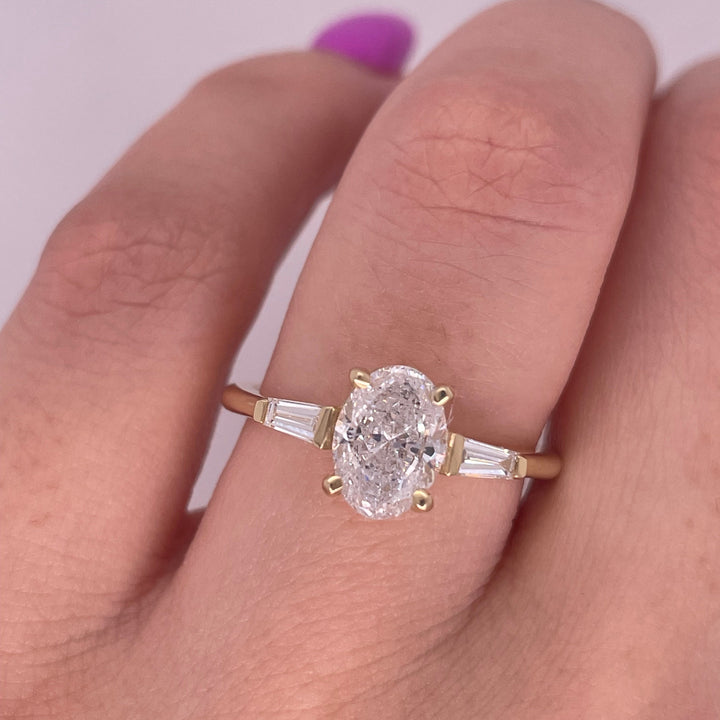 טבעת אירוסין דגם ליאן 1.40 קראט