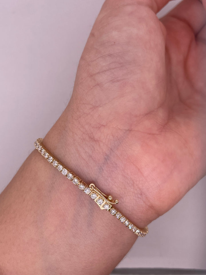 צמיד טניס קלאסי 3.5 קראט מעבדה