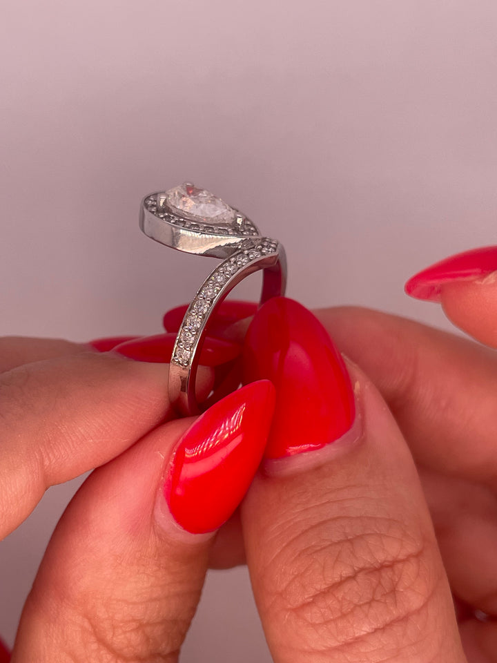 טבעת אירוסין ״אדל ״ 1.80 קראט טבעי