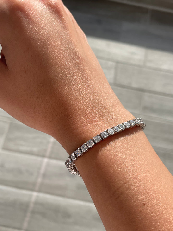 צמיד טניס 9 קראט יהלומים מעבדה