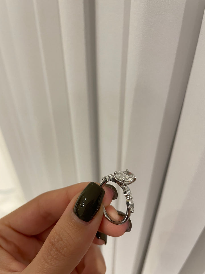 טבעת אירוסין דגם ״מיה ״ 1.40 קראט טבעי