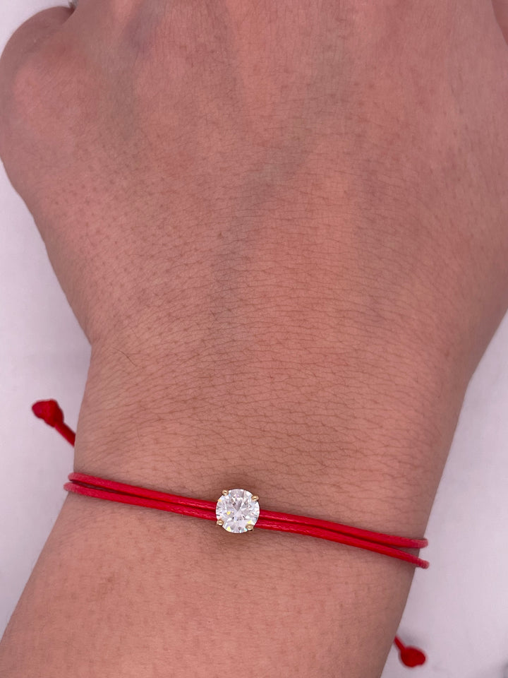 צמיד חוט יהלום בודד 0.75 קראט