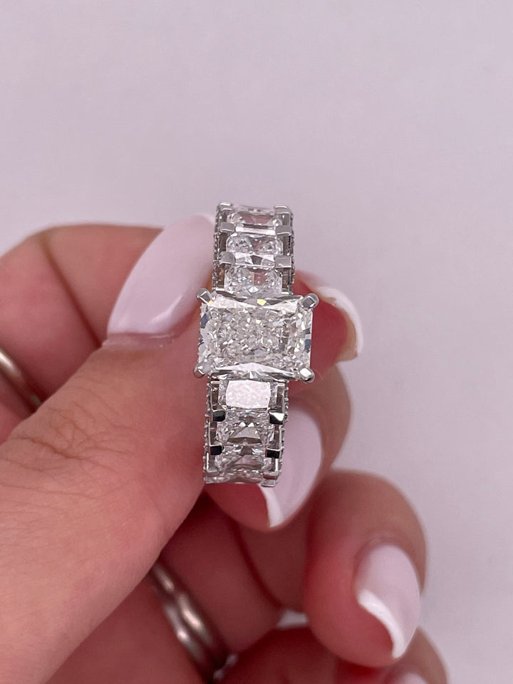 טבעת אירוסין קים 7 קראט מעבדה cvd