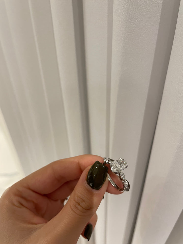 טבעת אירוסין דגם ״מיה ״ 1.40 קראט טבעי