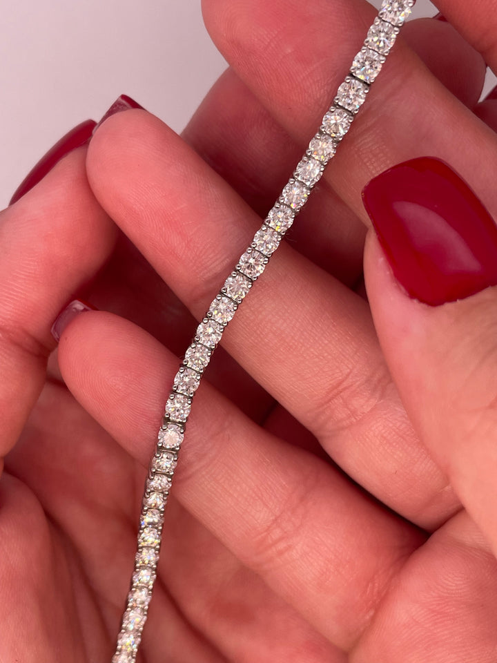 צמיד טניס יהלומים 3 קראט טבעי