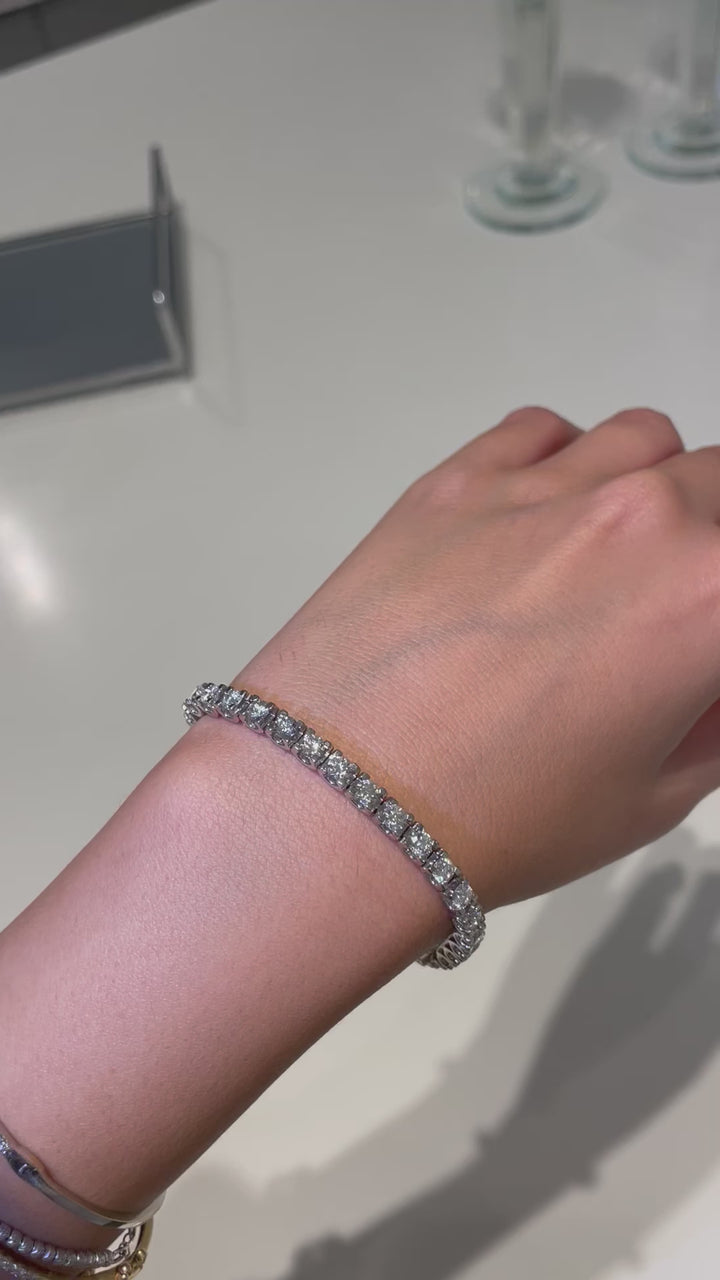 צמיד טניס 7 קראט מעבדה